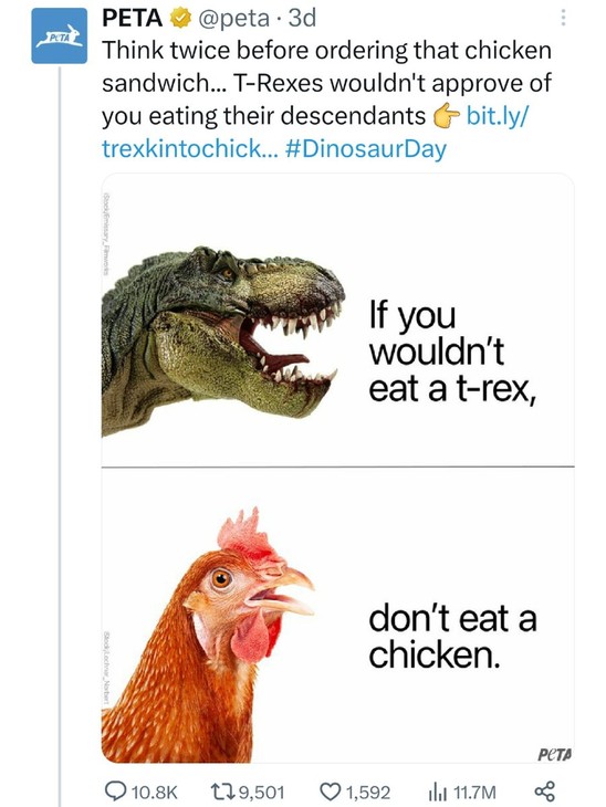 PETA President Supports Cannibalism