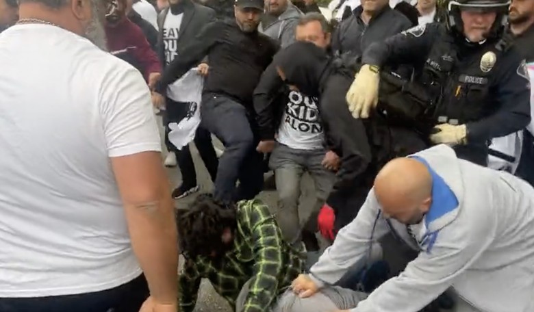 Armenian, Muslim Immigrant Parents Clash With Antifa Over Pride Month Programming in Public Schools