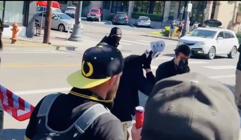 Portland Proud Boys Unmask Attackers at Pride Protest – And Well, Well, Well, What Have We Here?