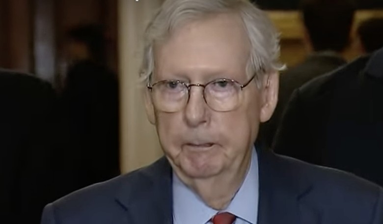 WATCH: Mitch McConnell Freezes, Goes Catatonic During Press Conference