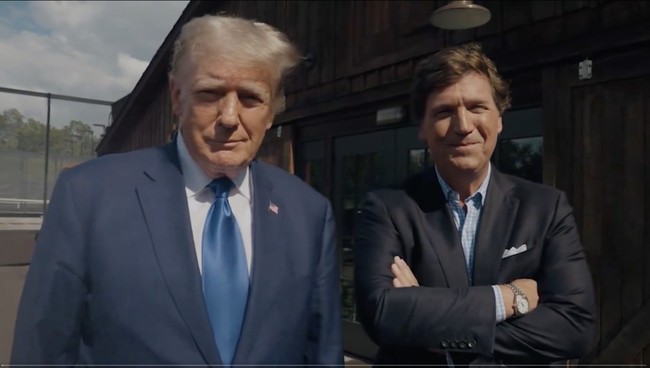 Trump and Tucker Show Was Perfect Counterprogramming to Fox News GOP Debate