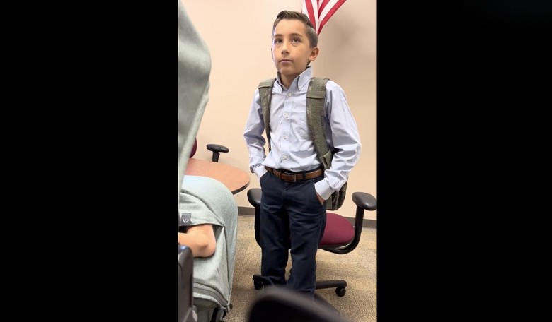 12-Year Old 'Don't Tread in Me' Kid Can Only Wear Iconic Patch 'If No One Complains'
