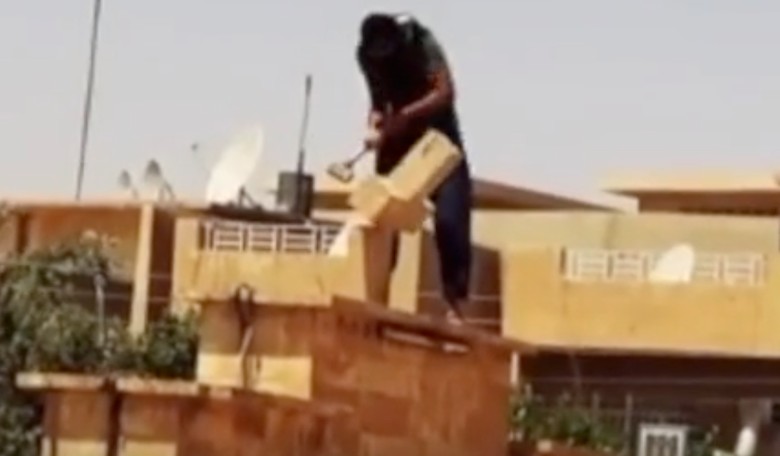 Banned Video: Muslims Desecrate the Cross of Christ