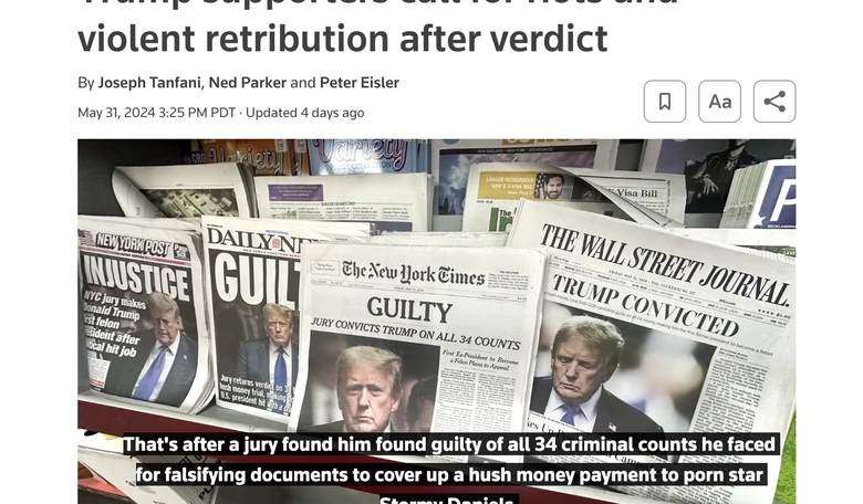 The Morning Briefing: The Dem 'Convicted Felon' Eunuch Chorus Isn't Gaining an Audience