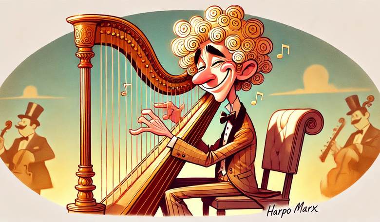 The Modesty and Musicality of Harpo Marx