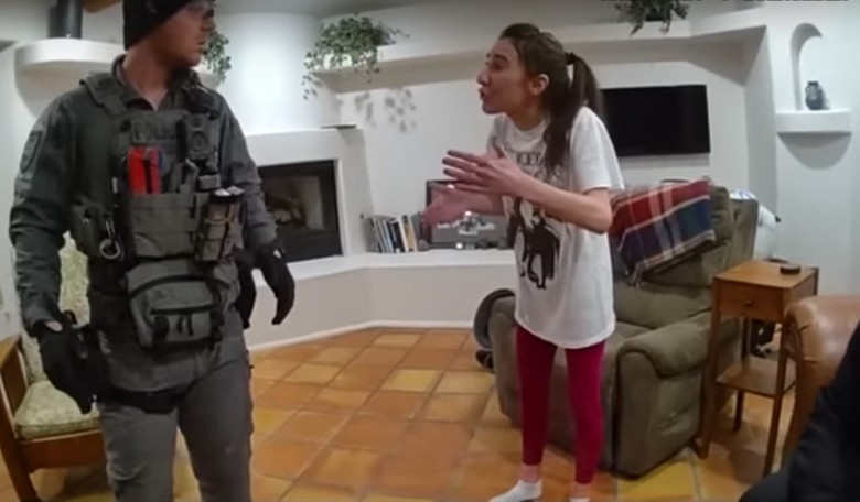 BODYCAM: 'MeToo' Accuser Raided