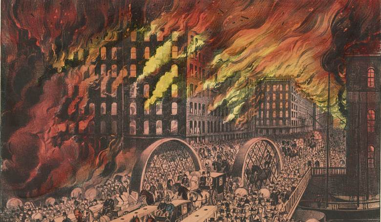 Oct. 8: The Great Chicago Fire and the Revolutionary Construction Methods That Rebuilt the City