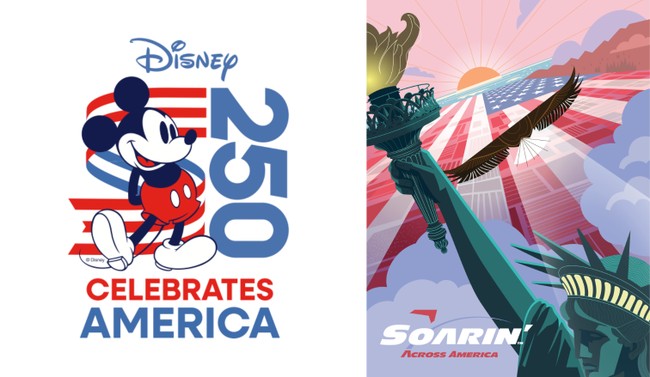 Walt Disney’s Spirit of Patriotism Gets a High-Flying Tribute for America’s 250th