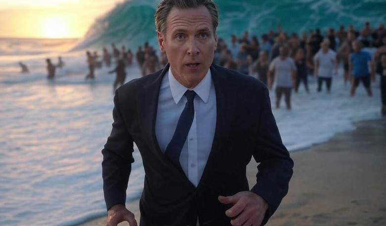 Shock Video: Newsom's 'Answer' to Hard L.A. Fire Questions Is to Censor People Asking Them