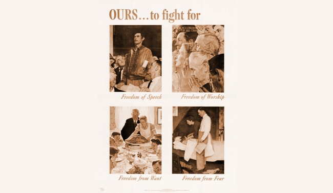 How Did FDR Score on His “Four Freedoms” Speech? He Got About Half Right.