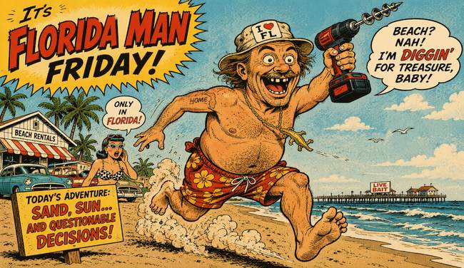 Florida Man Friday: The Thrilla With a Drilla
