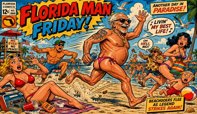Florida Man Friday: Keep It in Your G-String, Gramps