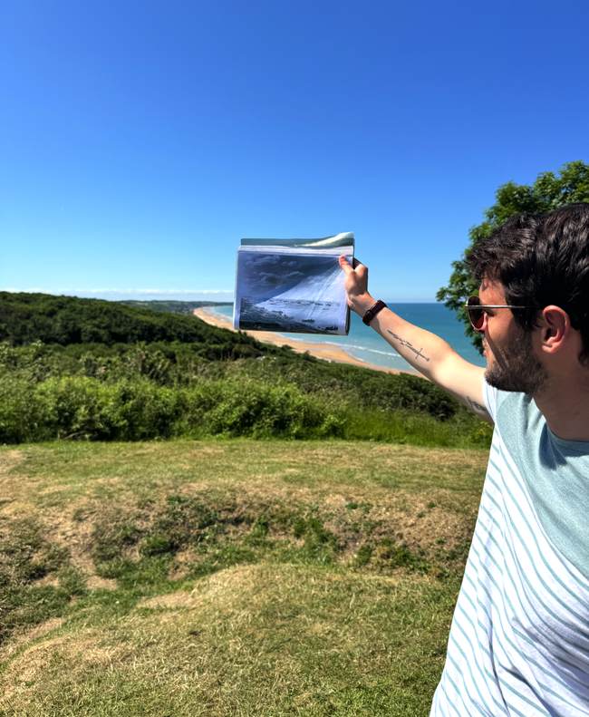 Tour guide, Normandy beaches