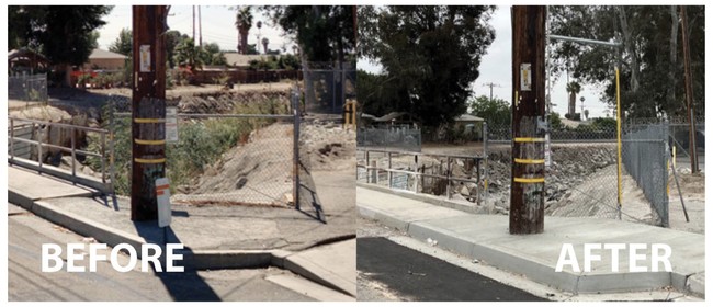 Del Rosa Ave. Sidewalk Project