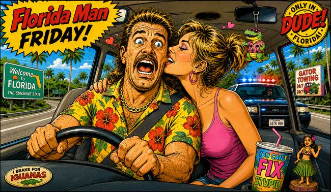 Florida Man Friday: Friends, Romans, Florida Man, Lend Me Your Ear