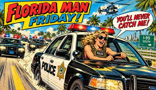 Florida Man Friday: Florida Woman Steals Police Car, Goes on 100 MPH Joyride
