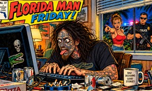 Florida Man Friday: Would You Give This Man Your Passwords?
