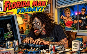 Florida Man Friday: Would You Give This Man Your Passwords?