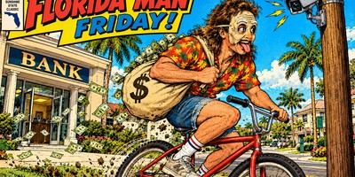 Florida Man Friday: Meet the World's Worst Best Bank Robber