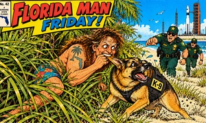 Florida Man Friday: Finally, a Genuine Man-Bites-Dog Story