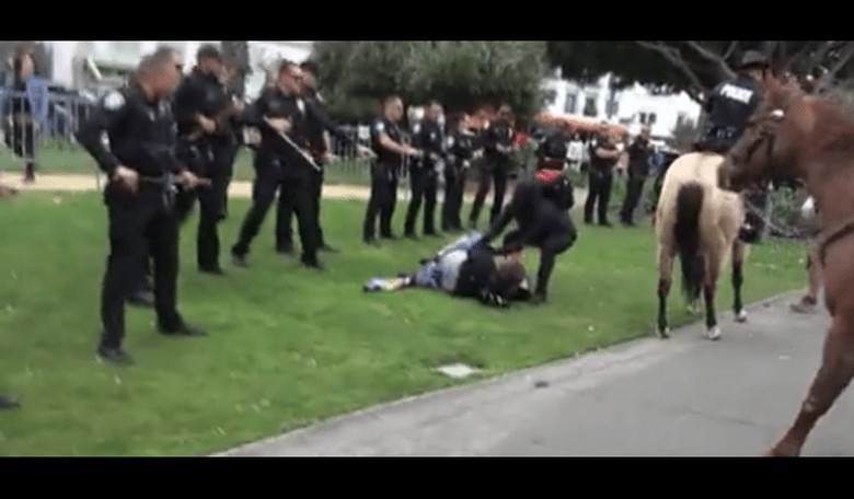 Antifa Targets 'Babies Lives Matter' Rally, Police Let Them Know That Wasn't a Good Idea