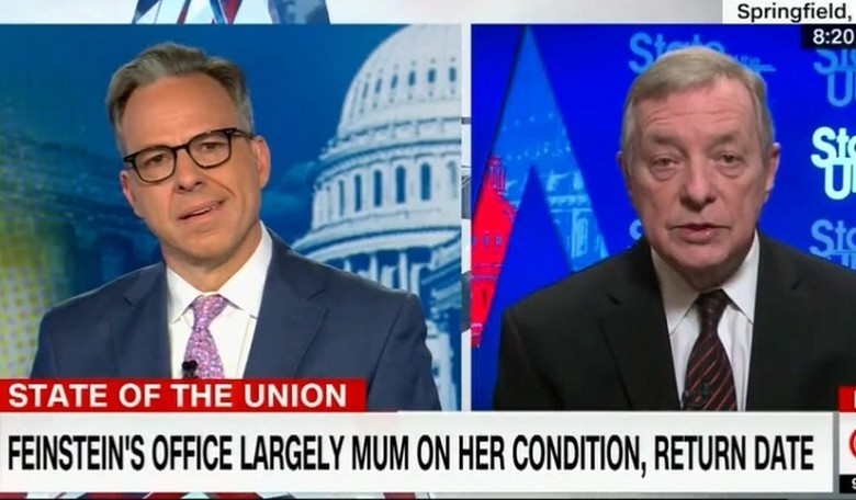 Watch: CNN's Jake Tapper Tells on Himself in Contentious Exchange With Dick Durbin on Dem SCOTUS Woes