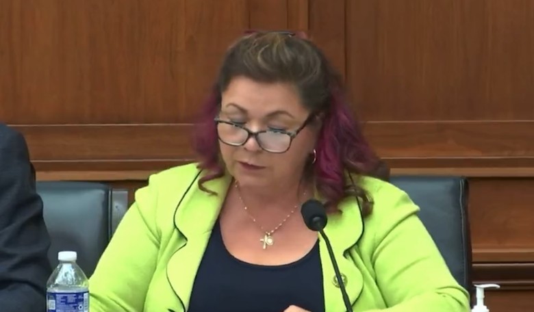 Purple-Haired Dem Accuses FBI Whistleblower of Inflammatory Tweet and Disloyalty, and He Cleans Her Clock in Response