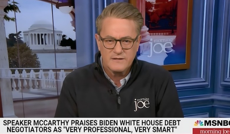 WATCH: Joe Scarborough Whines About People Who 'Get Paid a Lot of Money' to Say 'Catastrophic' Things