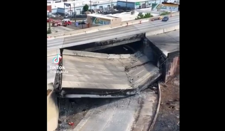 Massive Fire Causes Section of I-95 to Collapse in Philadelphia, Officials Predict Months of Traffic Nightmares