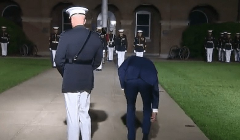 Biden Demonstrates That Even Wearing Pants Is a Challenge for Him