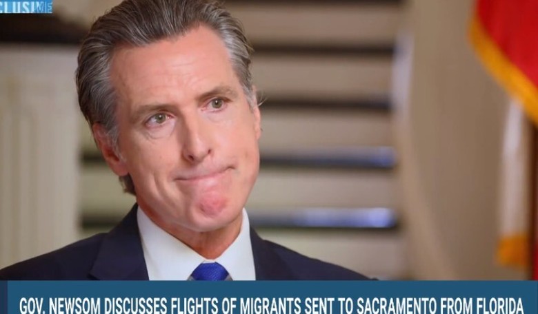Reporter Calls Gavin Newsom's Bluff on 'Criminality' Allegation Against Ron DeSantis