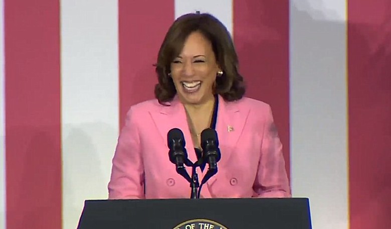 Kamala Harris Roasted for Misleading Statements About Constitution on Anniversary of Roe Reversal