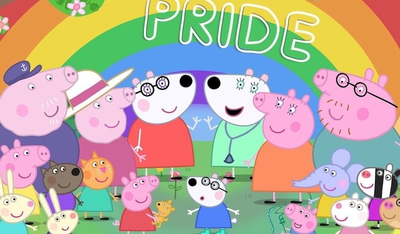 UK's 'Peppa Pig' Cartoon Character Wishes the Kiddies a 'Happy Pride Month,' Brit Parents Bristle