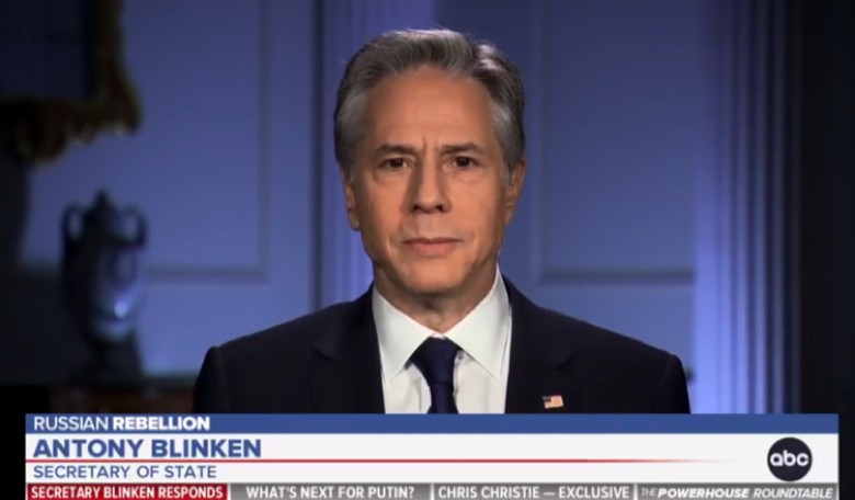'We've Seen Real Cracks Emerge': Sec. of State Antony Blinken Addresses Russian Coup Attempt With Jonathan Karl