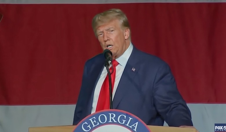 Trump Makes First Speech Since Indictment, Attacks 'Corrupt DOJ's Double Standards'
