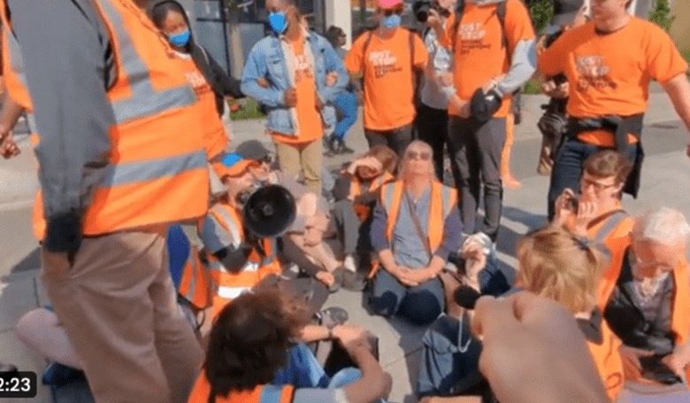 WATCH: Climate Activist Wins Laugh of the Day, and a Perfect Response by Counterprotesters to Shut Them Up