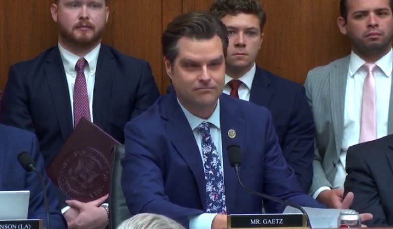 'Creepy Personal Snoop Machine': Matt Gaetz Grills FBI Director Chris Wray Over Illegal FISA Queries
