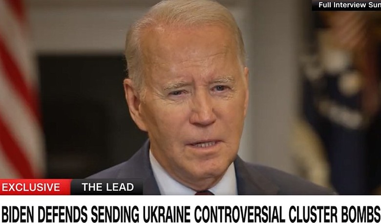 Biden Defends Cluster Munitions Decision, Says 'No' to Ukraine Joining NATO—for Now