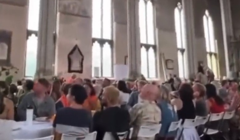 WATCH: 'Just Stop Oil' Protesters Get a Taste of Their Own Medicine