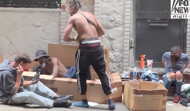 WATCH: Disturbing Video Shows Philadelphia Neighborhood Plagued by Homelessness, Rampant Drug Abuse