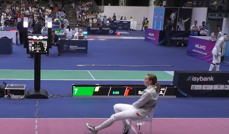 Ukrainian Fencer's Disqualification Reversed After Snubbing Russian Competitor