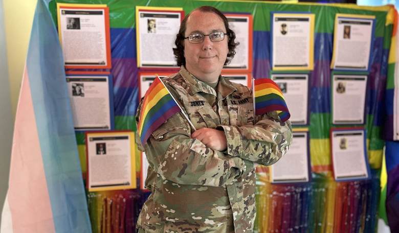 Our 'Not a Woke Army' Lauds Transgender Officer Who Broke Regulations for a Decade for 'Living Authentically'