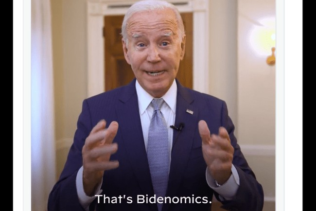 Joe Biden Bidenomics
