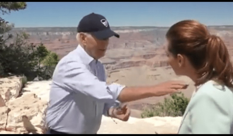 Biden's Grand Canyon Interview Goes Over the Edge