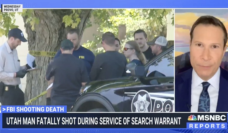 MSNBC Pounces on the Opportunity to Exploit Utah Man Killed by FBI