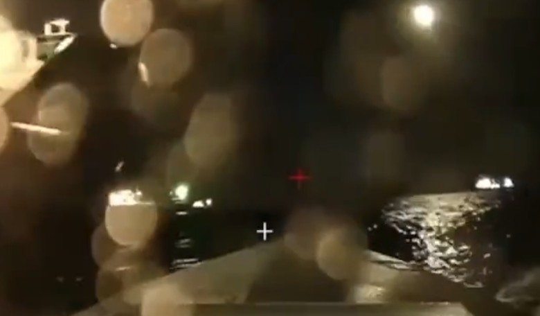 WATCH: Ukrainian 'Kamikaze' Boat Blows Up Russian Tanker