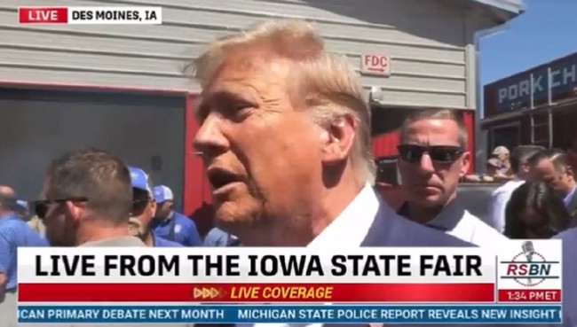 Trump 'Back to Back Champ' Iowa State Fair Hat Gets the Community Notes Treatment