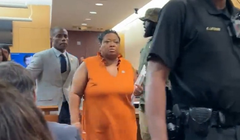Fulton County Clerk Claims She Was Practicing for Trump Indictment When 'Fictitious' Document Was Posted