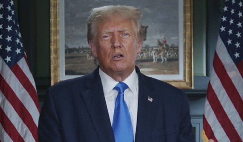 Trump Comes out Swinging Against 'Biden Indictments' in New Video on People Behind Them