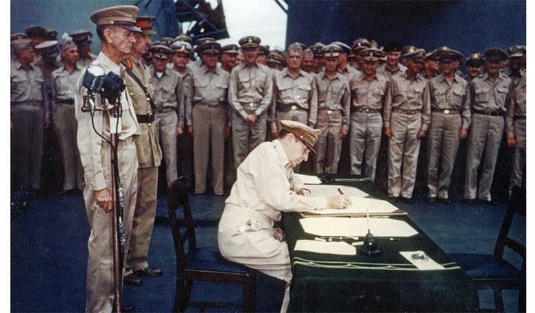 78 Years Ago Today, on The Deck of the USS Missouri, World War II Came to an End 